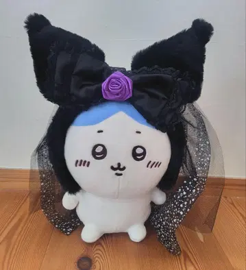 하모니랜드 한정판 쿠로미 베일 머리띠