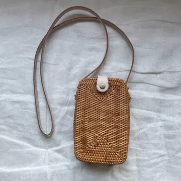 뜨개질 바스켓 숄더백