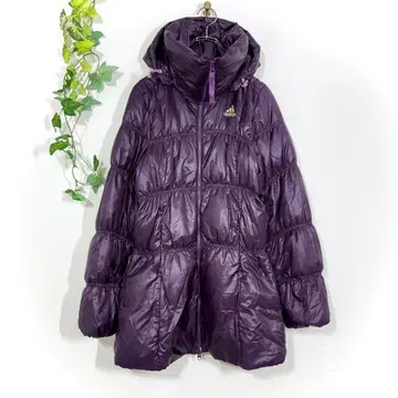 아디다스 ClimaProof 다운 코트 M 사이즈 롱 기장 후드 부착