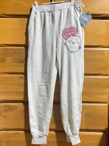 치이카와 (먼작귀) 맨투맨 팬츠 그레이 치이카와 자수 시마무라 L 사이즈