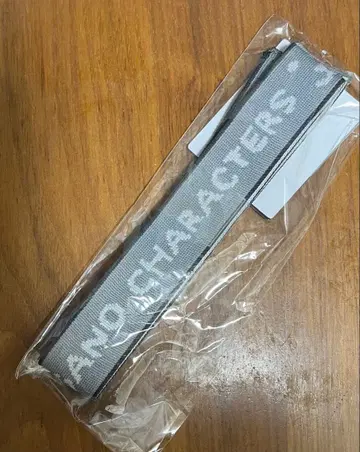 새상품 나가노 캐릭터 니트 백 벨트 그레이