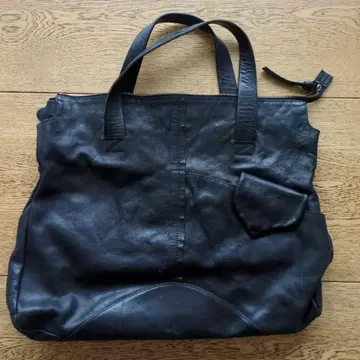 Dakota 블랙 가죽 토트백