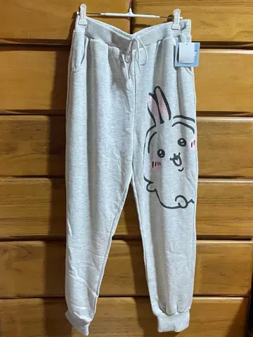 치이카와(먼작귀) 시마무라 콜라보 토끼 팬츠 맨투맨 L 사이즈