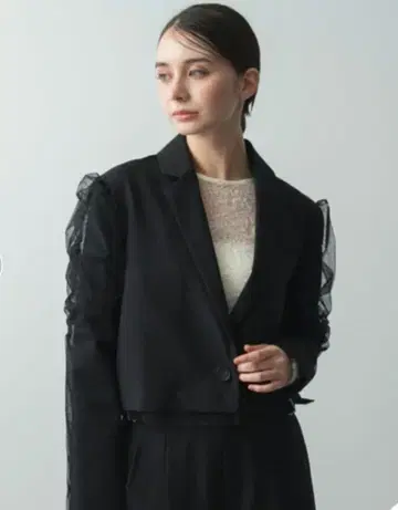 Limue 튤 도킹 펜싸 자켓