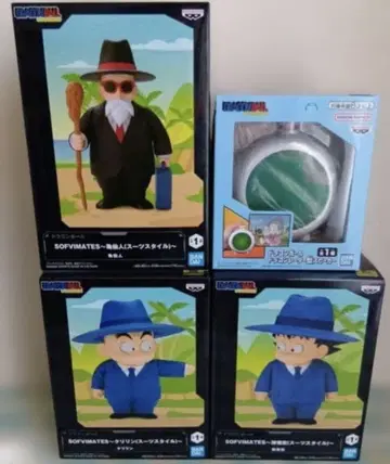 드래곤볼 SOFVIMATES 손오공 크리링 무천도사 드래곤 레이더