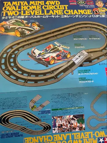 TAMIYA MINI 4WD OVAL HOME CIRCUIT