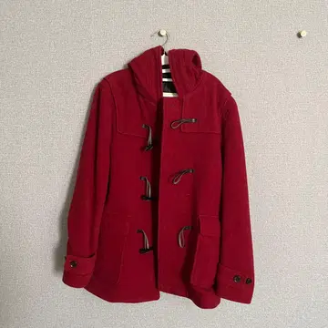 THE SHOP TK 빨간색 더플 코트 M 사이즈