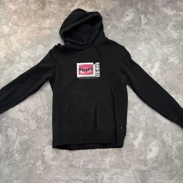 HUF 블랙 후드티 M 사이즈