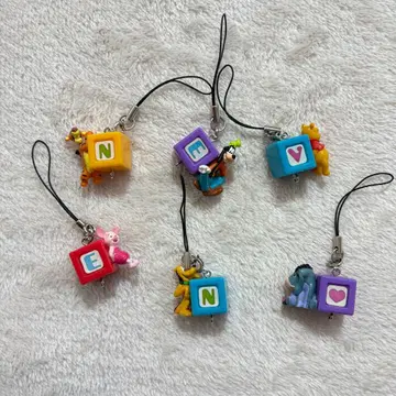 디즈니 곰돌이 푸 피글렛 티거 플루토 스트랩 묶음 판매