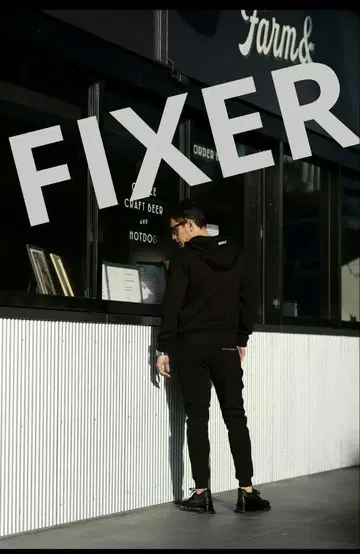 FIXER 테크니컬 저리 상하의 세트 호시바 착용