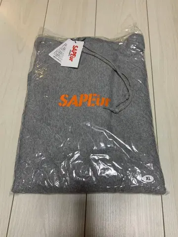 SAPEur x 하마짱 그레이 후드티 XL