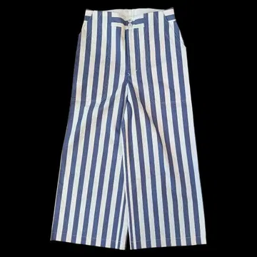 [ 새상품급 ] Scye 스트라이프 와이드 팬츠 사이즈 36