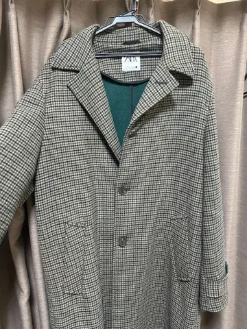 ZARA 체스터 코트 M 사이즈 그레이 계열