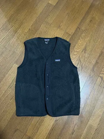 patagonia 블랙 플리스 베스트 M