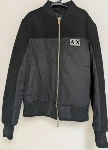 Armani Exchange 블랙 봄버 자켓 XS
