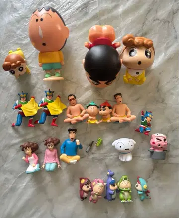 짱구는 못말려(크레용 신짱) 묶음 판매 사우나 공룡 캡슐 캐릭터