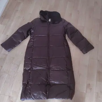 PENNYBLACK 브라운 다운 롱 코트