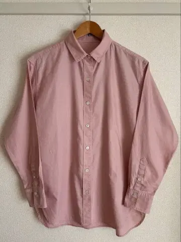 23구 핑크 긴팔 셔츠 ( 사이즈 38 )