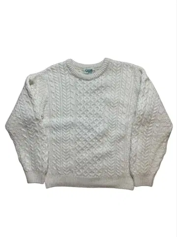 CarraigDonif 영국제 아란 니트 사이즈 S