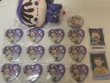 닌타마 란타로 오하마 칸에몽 난자타운 캔뱃지 봉제 인형 스냅마이드