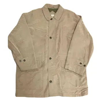 GRAHAM HEART 구제 의류 충전솜 스텐카라 코트 베이지 L 사이즈