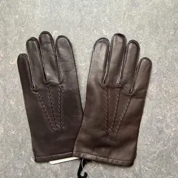 Brooks Brothers 346 가죽 장갑 L 브라운