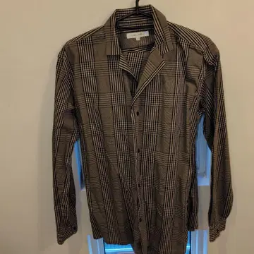 ABAHOUSE ecru 브라운 계열 체크 캐주얼 수트