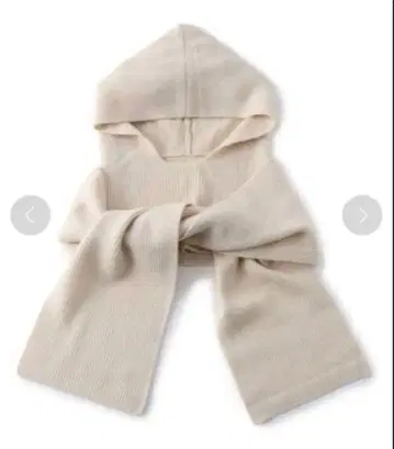 [ 새상품 ] INDIVI 머플러 포함 장미 바라바 후드 색상: 내추럴