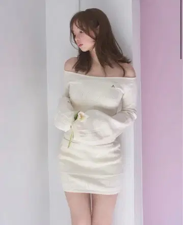 Ribbon crochet knit set up andmary