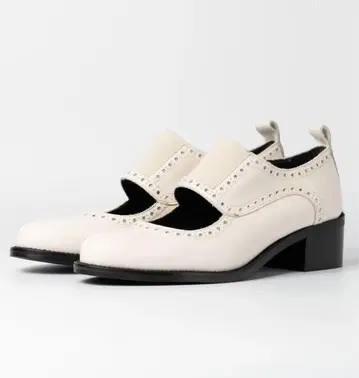 [BONTRE/보트레] 프론트 고어 브로그 슈즈 38 24cm