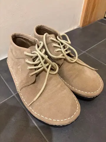 AIRWALK 베이지 처카 부츠 27cm