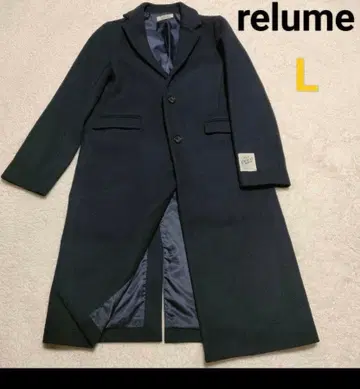 저널 스탠다드 롱 체스터 코트 오리엔스 울 L 사이즈