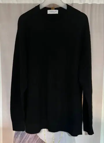 2024AW 투모로우랜드 tricot 몽골 캐시미어 니트 블랙