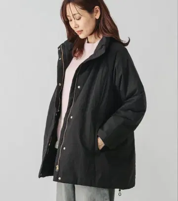 글로벌 워크 세탁 가능한 라이트 웜 스탠드 코트