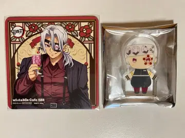 귀멸의 칼날 AGF 코스터 찻집 유라후와 아크릴 블록 우즈이 텐겐