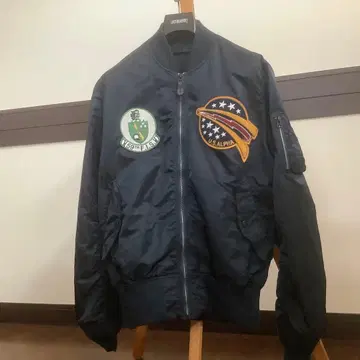 L-2B 플라이트 자켓 네이비