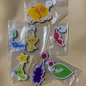 피크민 캐릭터 마그넷 7개