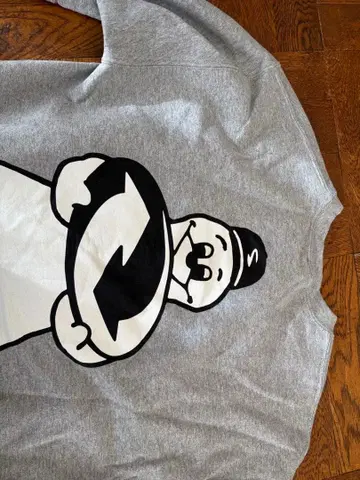 FAT CUT PRESS 캐릭터 프린트 스웨트 셔츠 L