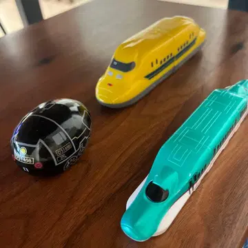 신칸센 스타일 철도 모형 3개 세트