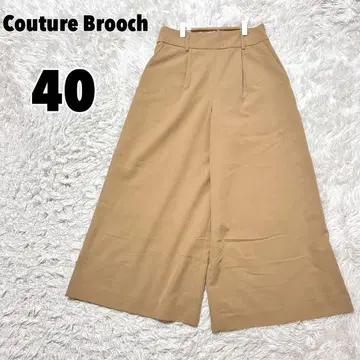 Couture Brooch 쿠튀르 브로치 (40) 와이드 팬츠