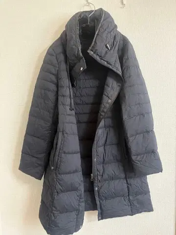 STAGiONE 다크 그레이 롱 다운 자켓 M 사이즈 코트