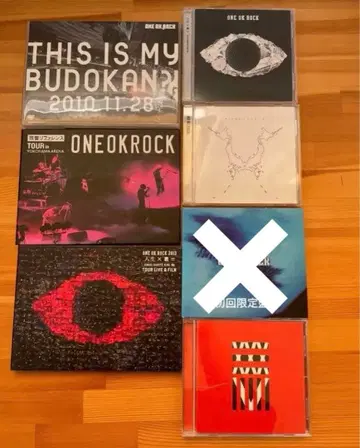 ONE OK ROCK CD, DVD 묶음 판매