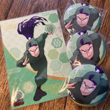 닌타마 란타로 5학년 대 6학년 캔뱃지 타치바나 센조 세트