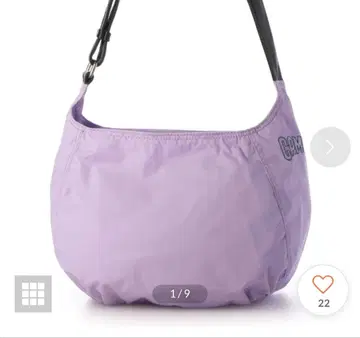 CAMPER 발데모사 나일론 x 가죽 숄더백 퍼플