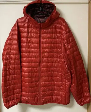 유니클로 XL 울트라 라이트 다운 후드 자켓 후드티