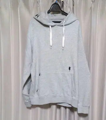 그라니프 오버 사이즈 섀도우 몬스터 자수 후드 부착 트레이닝복 L 사이즈