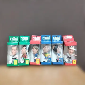 포켓 스포츠 축구 선수 피규어 6체 세트