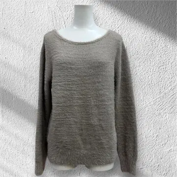 OPAQUE.CLIP 오파크 클립 샤기 니트 L 사이즈