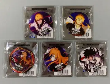 BLEACH 브레솔 캔뱃지 쿠로사키 이치고 4개 레어 1개 마루이