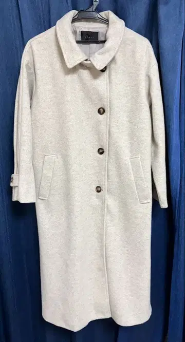 clear 롱 코트 프리 사이즈